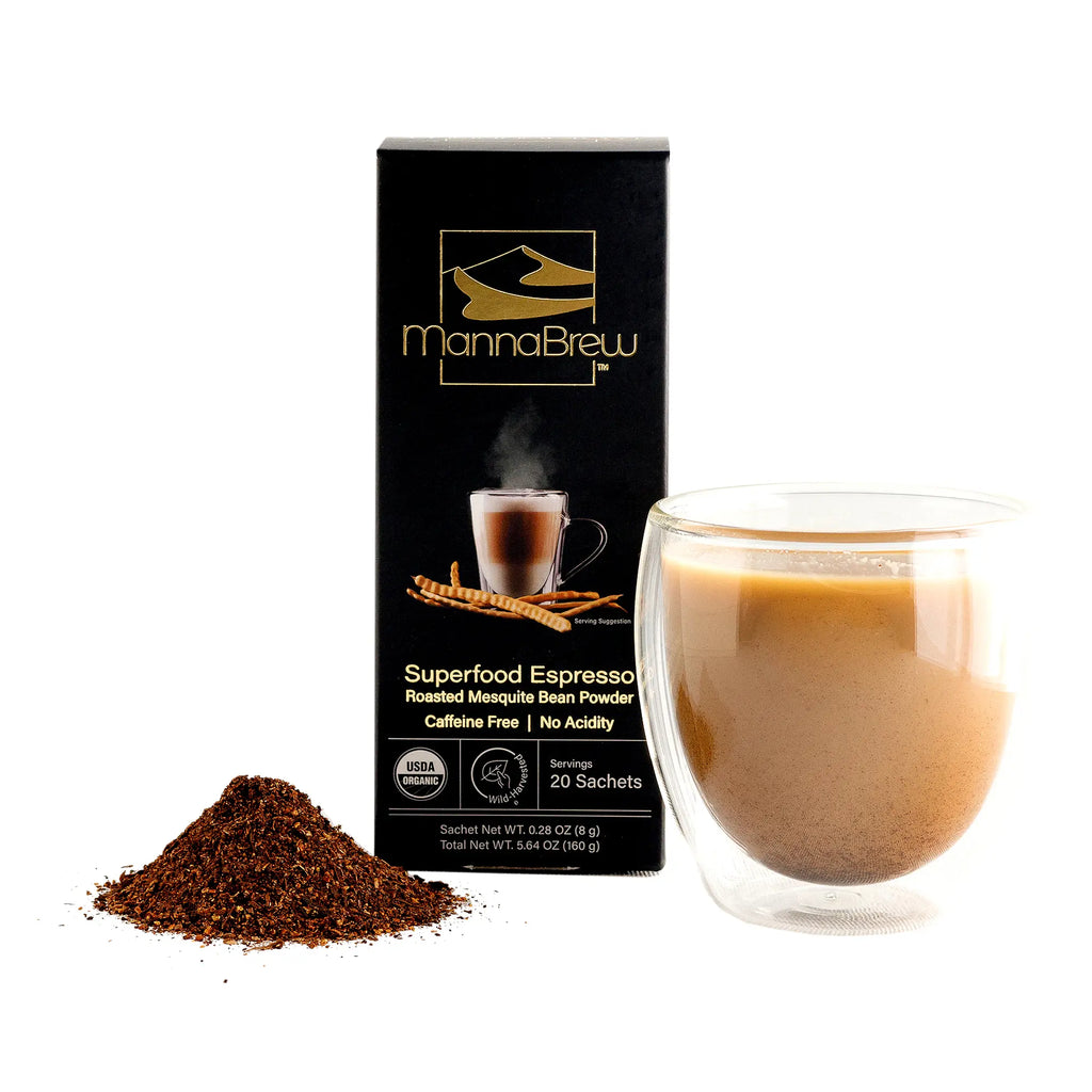 MannaBrew Mesquite Espresso - 20 Sachets